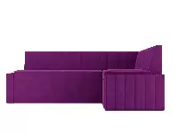 Диван угловой кухонный Вермут Правый 193 Фиолет