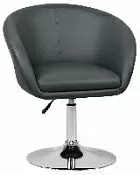 Кресло дизайнерское DOBRIN EDISON серый