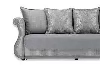 Фото №5 Дарем стандарт диван-кровать велюр Формула 994 жаккард Луиза Сильвер