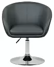 Фото №2 Кресло дизайнерское DOBRIN EDISON серый