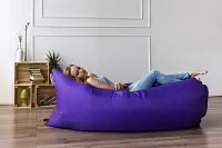 Фото №4 Надувной лежак AirPuf 200 Фиолетовый