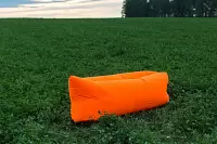 Фото №2 Надувной лежак AirPuf 200 Оранжевый