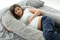 Фото №2 Подушка для беременных U-образная Серый мкв
