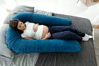 Фото №4 Подушка для беременных U-образная Синий мкв