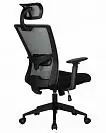 Фото №4 Офисное кресло для персонала DOBRIN NIXON цвет чёрный серая сетка