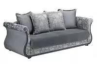 Фото №1 Дарем стандарт диван-кровать велюр Талисман 13 жаккард Флора Грей