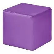 Пуфик Куб Фиолетовый Оксфорд