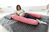 Фото №5 Подушка для беременных U-образная Розовый мкв