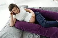Фото №5 Подушка для беременных U-образная Фиолетовый мкв
