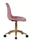 Фото №4 Офисное кресло для персонала DOBRIN MONTY GOLD розовый велюр MJ9-32