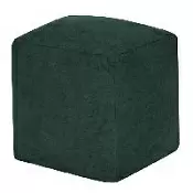 Пуфик Куб Зеленый Велюр
