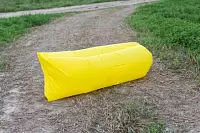 Фото №4 Надувной лежак AirPuf 200 Желтый
