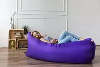 Фото №2 Надувной лежак AirPuf 200 Фиолетовый