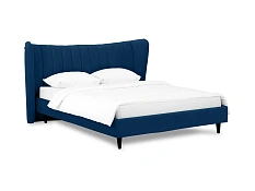 Кровать Queen II Agata L, синий