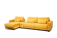 Фото №1 Модульный диван Милфорд 1.5 100 нубук LAMB mustard