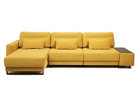 Фото №2 Модульный диван Милфорд 1.4 100 нубук LAMB mustard