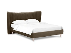 Кровать Queen II Agata L, коричневый