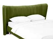 Фото №4 Кровать Queen II Agata L, зеленый
