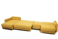 Фото №5 Модульный диван Милфорд 1.6 75 нубук LAMB mustard