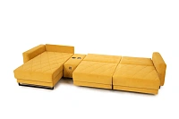 Фото №3 Модульный диван Милфорд 1.5 100 нубук LAMB mustard