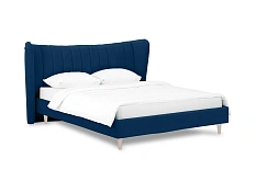 Кровать Queen II Agata L, синий