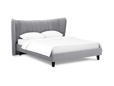 Кровать Queen II Agata L, серый