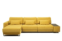 Фото №3 Модульный диван Милфорд 1.4 75 нубук LAMB mustard