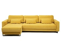 Фото №2 Модульный диван Милфорд 1.3 100 нубук LAMB mustard