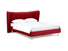 Кровать Queen II Agata L, бордовый
