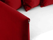 Фото №5 Кровать-кушетка Milano, красный