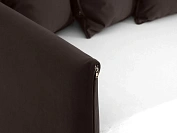 Фото №5 Кровать-кушетка Milano, темно-коричневый