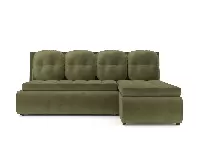 Угловой диван Кормак Cabrio 29 - зеленый