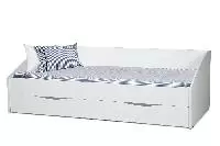 Кровать Фея - 3 Симметричная 2000Х900 Белый белый белый