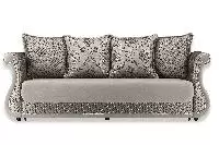 Дарем стандарт диван-кровать велюр Формула 290 жаккард Луиза Мокко