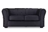 Бруклин Премиум двухместный диван-кровать Экокожа блэк