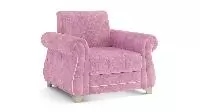 Кресло Порто велюр тенерифе розовый велюр тенерифе крем