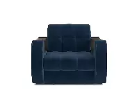 Кресло-кровать Барон №3 Темно-синий Luna 034