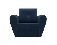 Кресло-кровать Квартет Велюр Темно-синий Luna 034