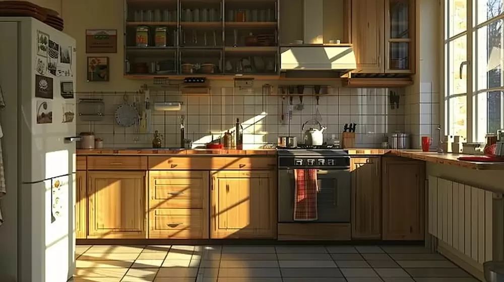 деревянный фасад