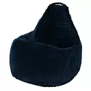 Фото №1 Кресло Мешок Груша Классический L Cozy синее