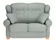 Фото №1 Ланкастер двухместный диван-кровать рогожка Аполло минт