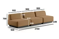 Фото №5 Сиб MOD2. модульный диван Экокожа Фокс