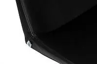 Фото №3 Стул барный DOBRIN ALDO цвет сиденья черный YP33-19 цвет основания нержавеющая сталь