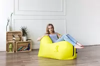 Фото №4 Надувное кресло AirPuf 100 Желтое