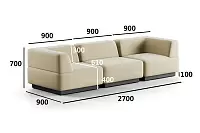 Фото №2 Сиб МОД4. модульный диван Экокожа Санд