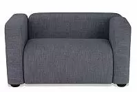 Фото №3 Квадрато двухместный диван рогожка Орион Грей