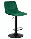 Фото №3 Барный стул Dobrin Tailor black lm-5017 зеленый велюр MJ9-88