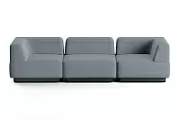 Фото №3 Сиб МОД4. модульный диван Экокожа Лайт Грей