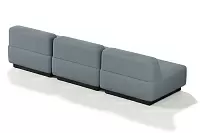 Фото №4 Сиб MOD2. модульный диван Экокожа Лайт Грей