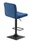 Фото №5 Барный стул Dobrin Dominic синий велюр MJ9-117